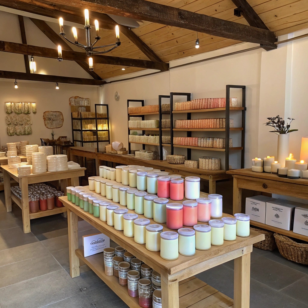 Vårt doftljusstudio