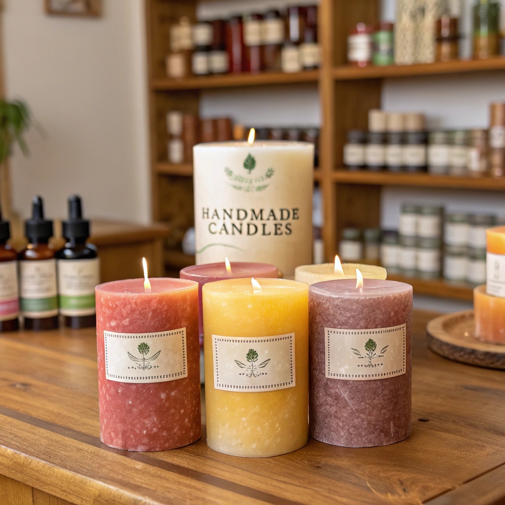 Handgjutning av ljus